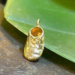 14k Baby Bootie charm